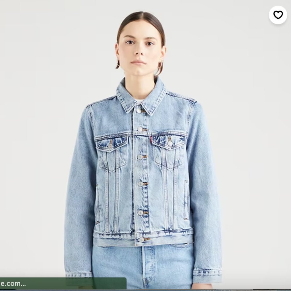 Levi's Original Denim Trucker Jacket - Size XS